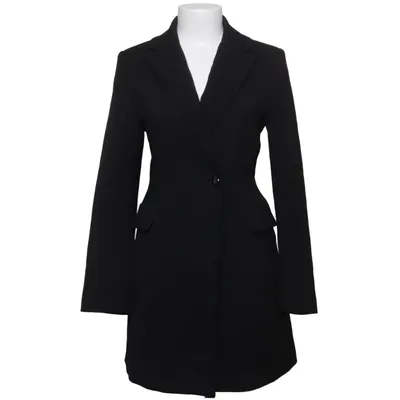 Frakke (Sort) fra Mango Elastan, Polyester, Viscose