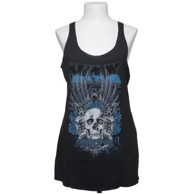 Tanktop  (Grå) fra Wax Bomuld, Polyester, Viscose