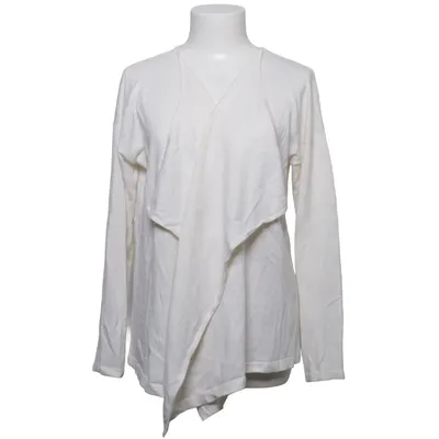 Cardigan (Blanc) de AVA by Paul Stragas Acrylique, Polyester, Viscose, Laine