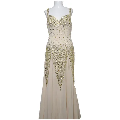 Avondjurk (Beige, Goud) van E-Dresses Polyester