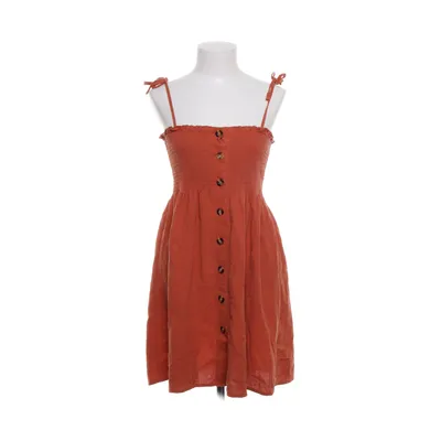 Jurk (Oranje) van Romwe Polyester