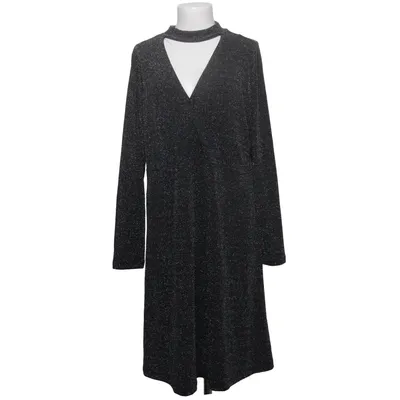 Kleid (Grau) von Truly Mine Metallfaser, Polyamid