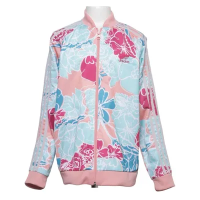 Träningsjacka (Rosa, Blå, Flerfärgad) från Adidas Återvunnen polyester