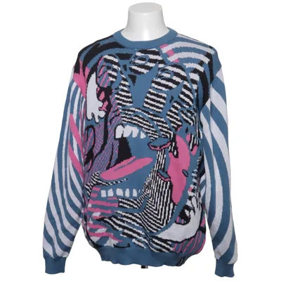 Sweater (Blue, Multicolored) from Santa Cruz Cotton