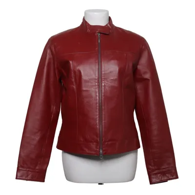 Leren jack (Rood) van Helline Leer