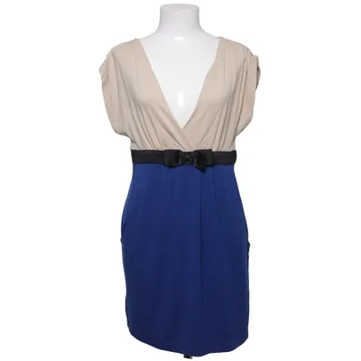 Klänning (Beige, Blå) från Ann Christine Elastan, Polyester, Viskos