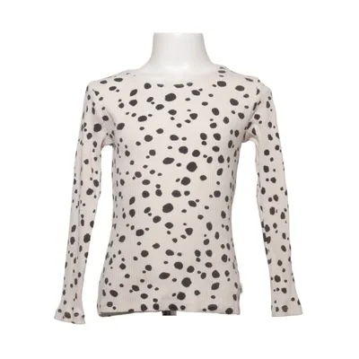 Long sleeve T-shirt (Beige, Black) from Lindex Cotton, Elastane