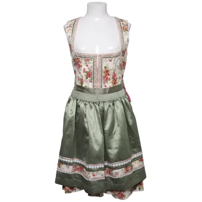 Dirndl (Wit, Groen, Meerkleurig) van Krüger Madl Katoen, Polyester