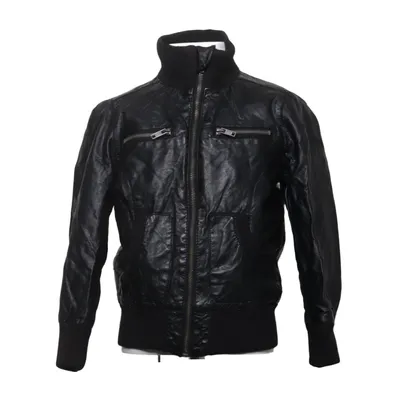 Jacka (Svart) från Retro Polyester, Polyuretan, Viskos