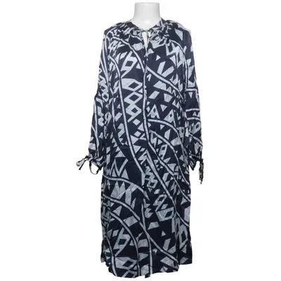 Jurk (Blauw, Wit) van Artigiano Viscose