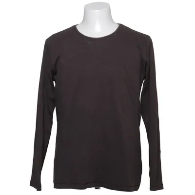 Lange mouwen shirt (Bruin) van Oxylane Organisch katoen