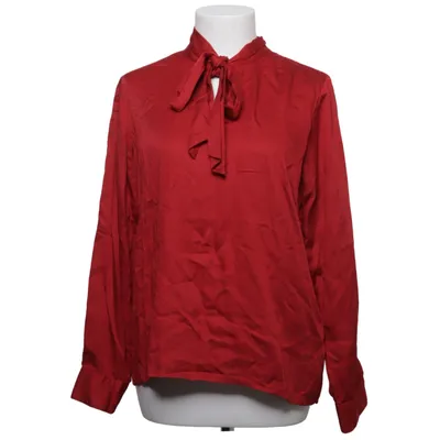 Sløjfebluse (Rød) fra Part Two Viscose