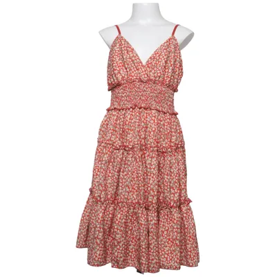 Jurk (Rood, Wit, Meerkleurig) van Jol Elastaan, Polyester