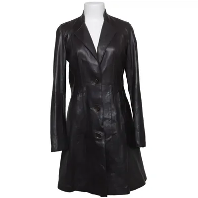 Leather coat (Brown) from Singh Madan Polyester