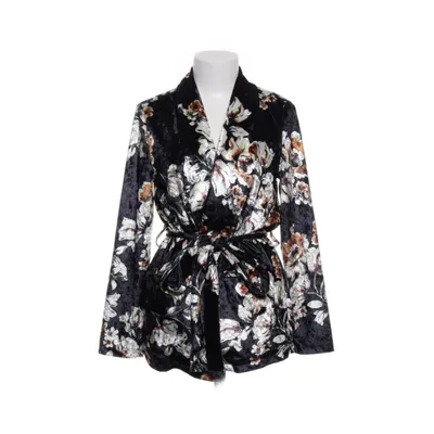 Wrap cardigan (Black, Multicolored) from Elli White Elastane, Polyester