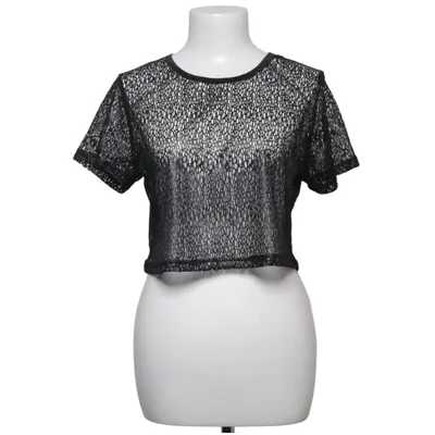 Top (Sort) fra Lycra Polyester