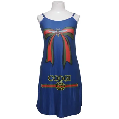 Jurk (Blauw, Meerkleurig) van Coogi
