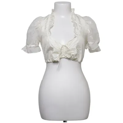 Dirndl blouse (Wit) van Nockstein Trachten Polyester