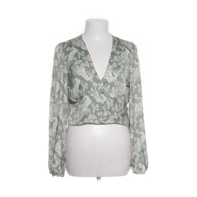 Bluse (Grøn, Hvid, Flerfarvet) fra Stradivarius Polyester