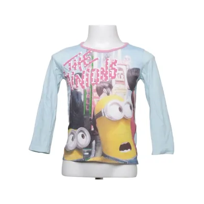 Långärmad t-shirt (Blå, Gul, Flerfärgad) från Minions Bomull