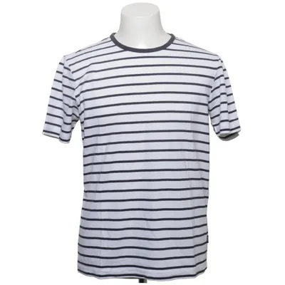 T-shirt (Blanc, Noir) de Boss Coton, Lin