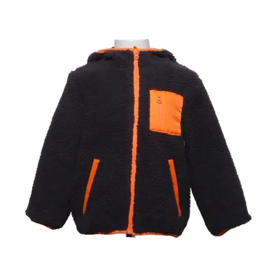 Fleece jas (Grijs, Oranje) van Kiki & Koko Polyester