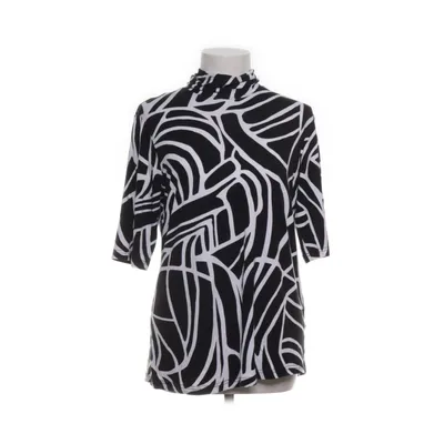 Topp (Svart, Vit) från Cotonel Elastan, Viskos