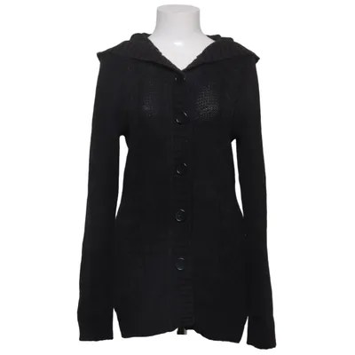 Cardigan (Noir) de Boysen's Acrylique, Coton