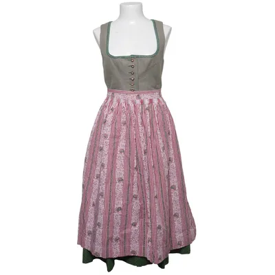 Dirndl (Rood, Groen, Beige) van Hammerschmid Katoen, Polyester