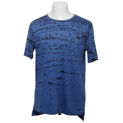 T-shirt (Bleu, Noir) de Reverse Polyester