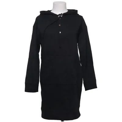 Hoodiekjole (Sort) fra Janes Bomuld, Elastan, Polyester