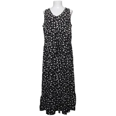 Maxi dress (Black, White) from Gina Viscose