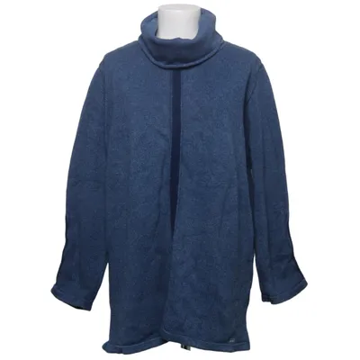 Rollkragenpullover (Blau) von Blue Willi's Baumwolle, Wolle