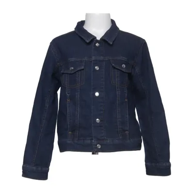 Spijkerjas (Blauw) van Petit Bateau Katoen, Elastaan, Polyester