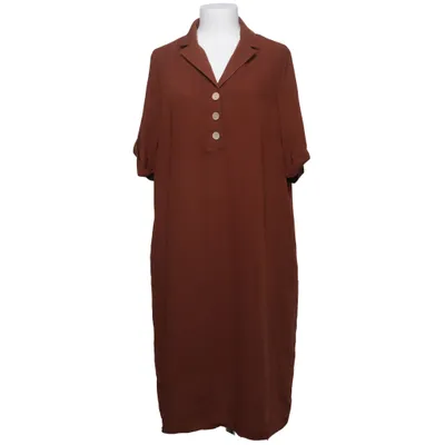 Skjortklänning (Brun) från Quiosque Polyester