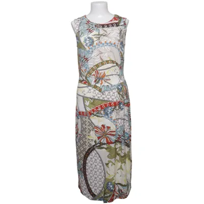 Jurk (Beige, Meerkleurig) van Alba Moda Elastaan, Viscose