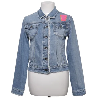 Veste en jean (Bleu) de Frieda & Freddies Coton, Élasthane