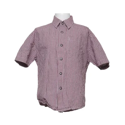 Chemise à manches courtes (Rouge, Blanc) de Mode aus Salzburg Coton