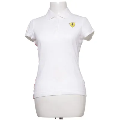 Poloshirt (Wit, Meerkleurig) van Ferrari Katoen