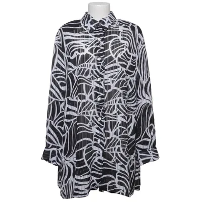 Blouse (Noir, Blanc) de Mona Lisa Polyester