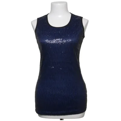 Tanktop (Blauw, Zwart) van Story Elastaan, Polyester, Viscose