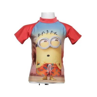 Zwemshirt (Rood, Meerkleurig) van Despicable Me Elastaan, Polyester