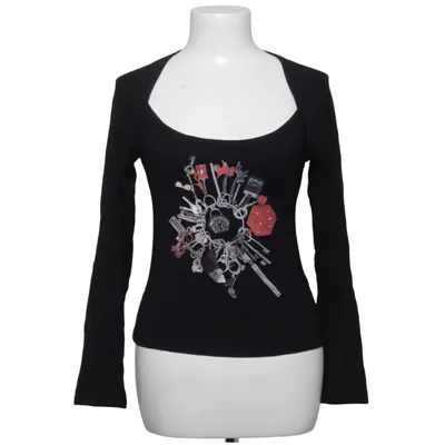 Long sleeve T-shirt (Black) from Roccobarocco