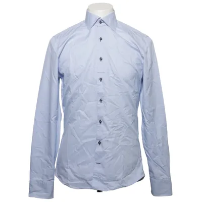 Shirt (Blue) from Stenströms Cotton