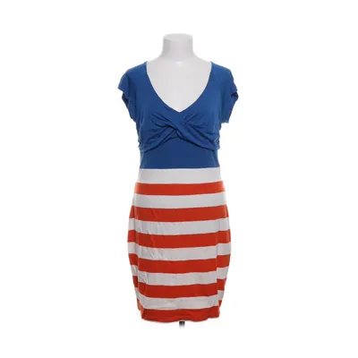 Jurk (Blauw, Rood, Wit) van Rainbow Elastaan, Polyester, Viscose