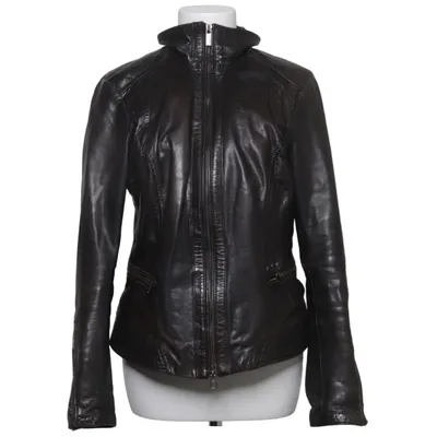 Veste en cuir (Marron) de Milestone Cuir