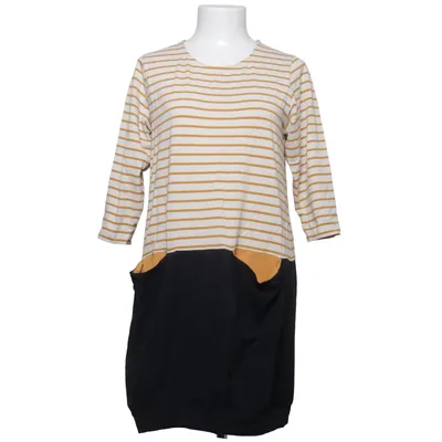 Klänning (Vit, Svart, Gul) från NOSH Women Elastan, Ekologisk bomull