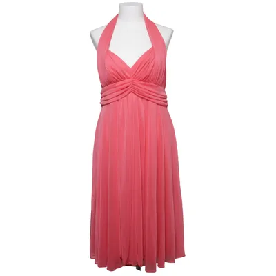 Halterneck-kjole (8020) fra Juno Elastan, Polyester