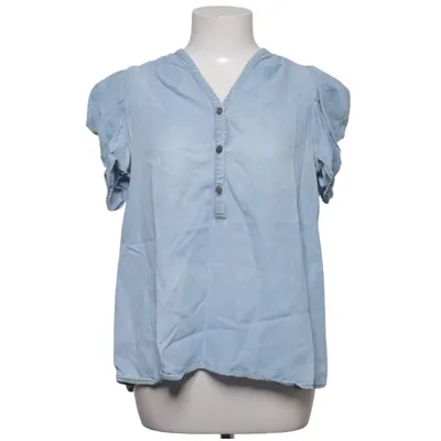 Blouse (Blauw) van Sandro Lyocell