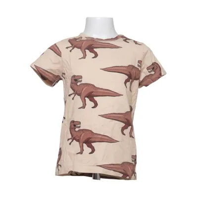 T-shirt (Beige, Brown) from The Striped Cat Elastane, Organic cotton